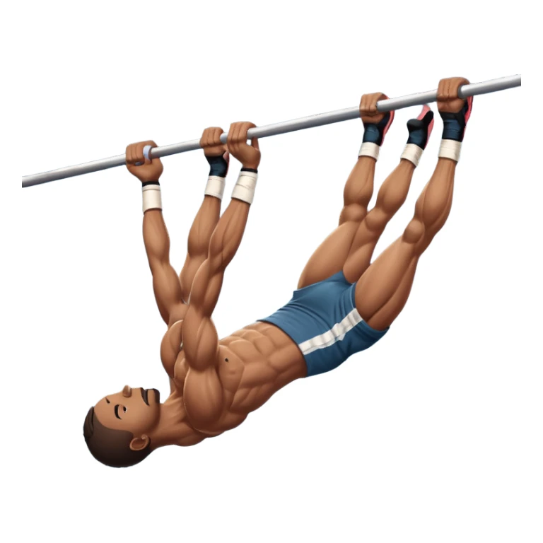 Calisthenics front lever sticker