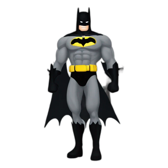 batman deadt in the gym sticker