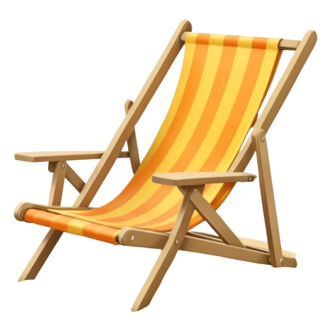 beach chair sticker