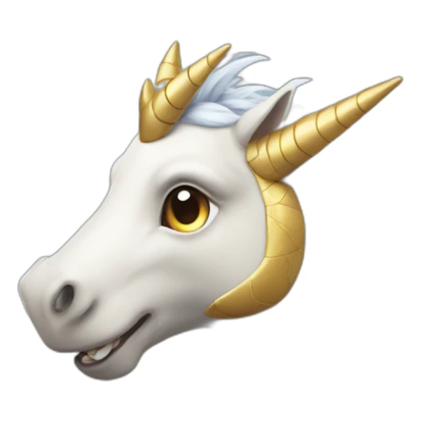 Unicorn-Dragon sticker