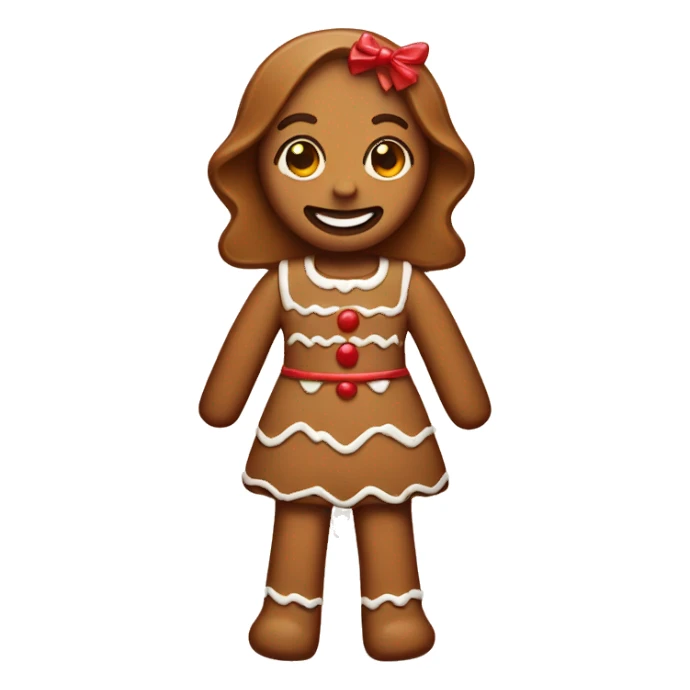 Gingerbread girl  sticker