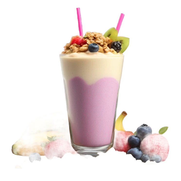 Smothey and granola sticker