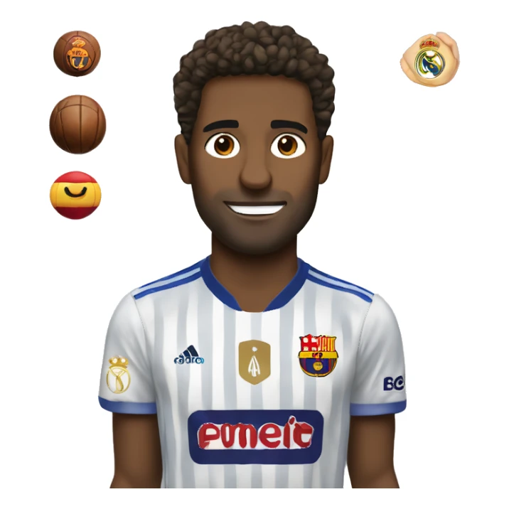 Barcalona against real madrid sticker