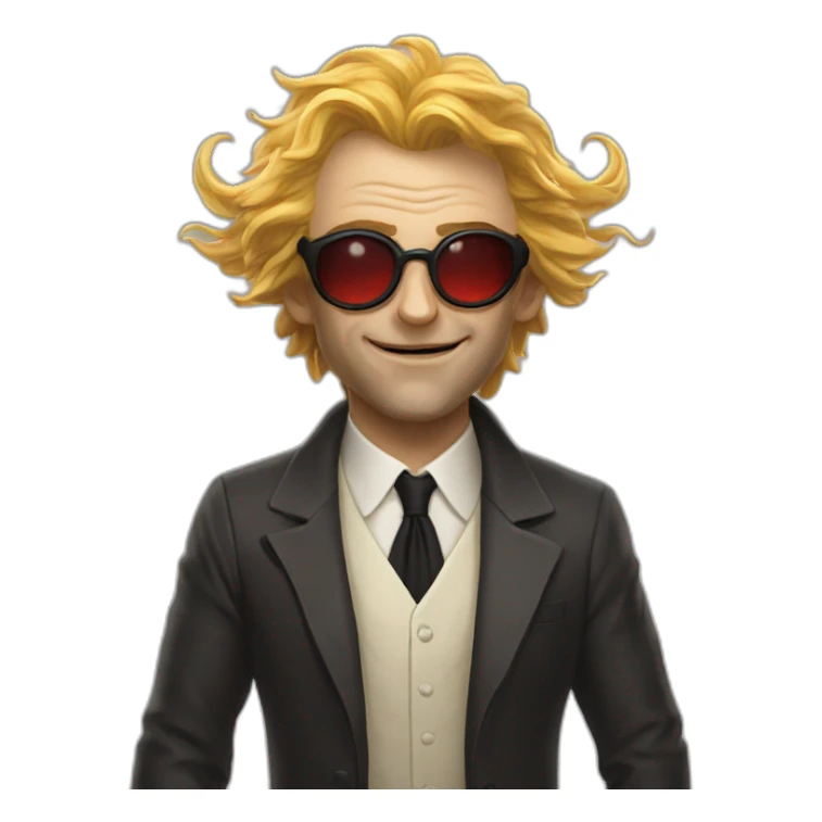 Beelzebub Good Omens sticker