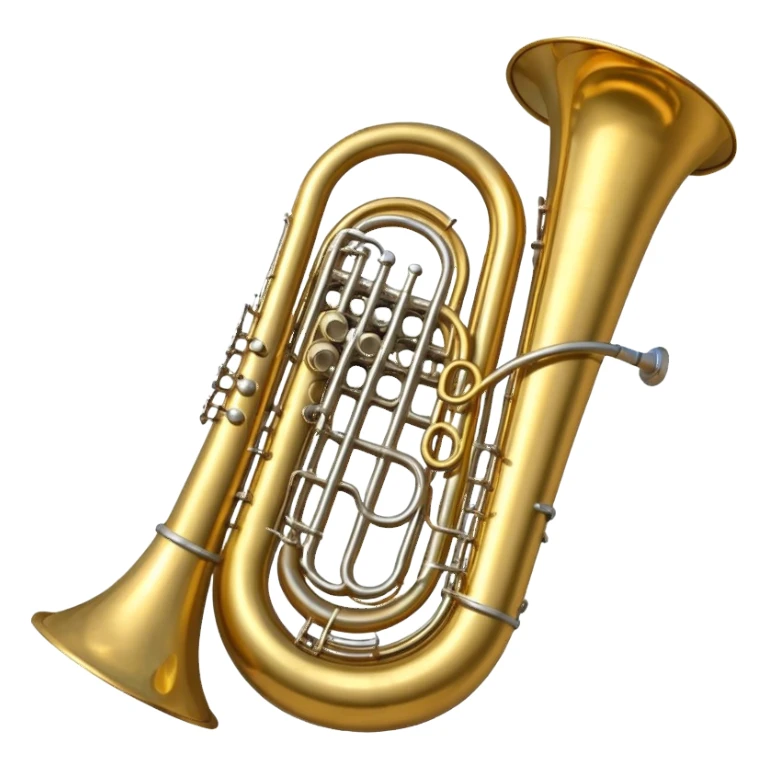 Giant Tuba instrument sticker