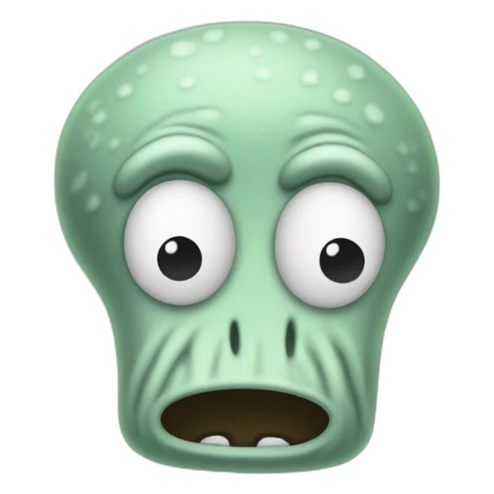 squidward tentacles sticker