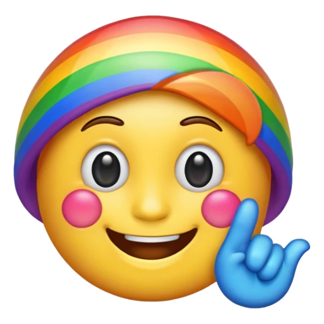 Gay emoji sticker