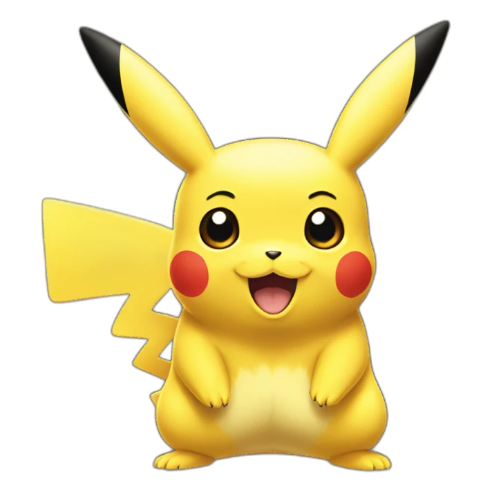Pikachu de Pokémon sticker