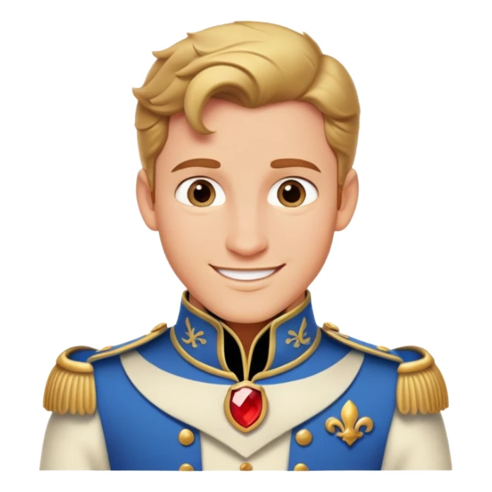 Prince Charming from Disney sticker