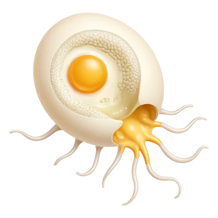 sperm and egg cell sticker