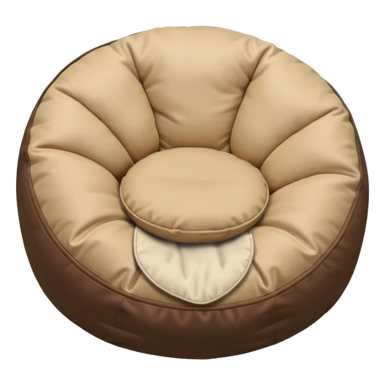 bean bag chair topdown sticker