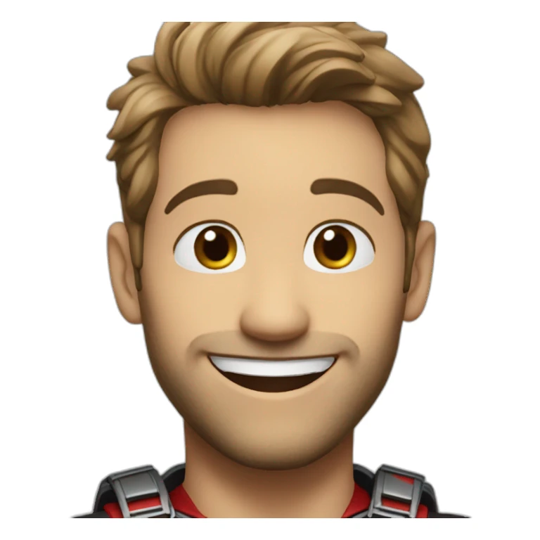 antman smile sticker