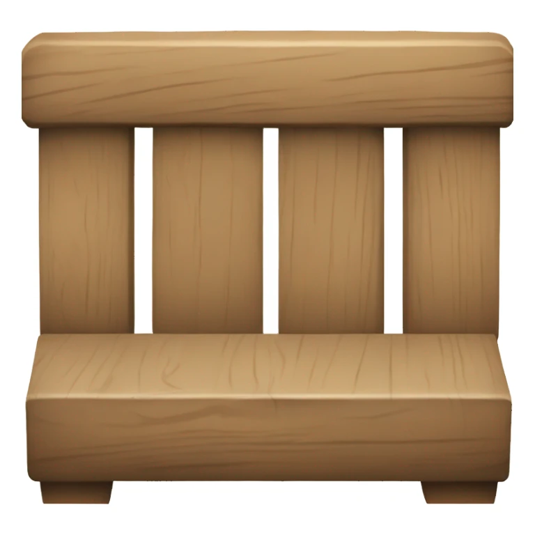 create an Image of a bench sticker