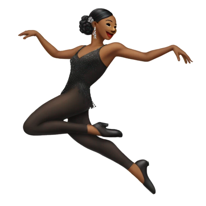  in Chicago all that jazz dancer black sticker