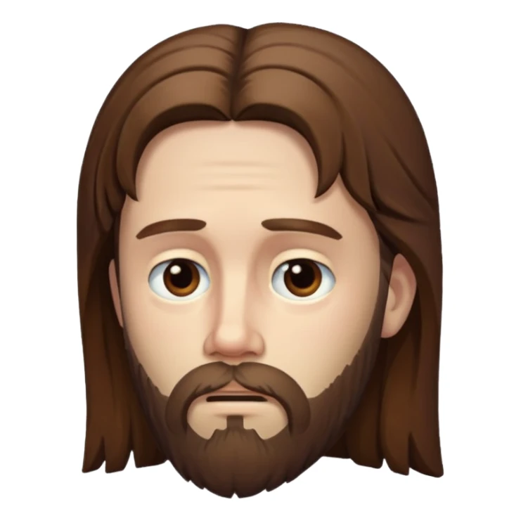 SAD jesus emoji sticker