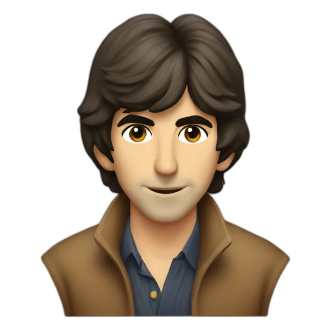 prompt-Young-George Harrison sticker
