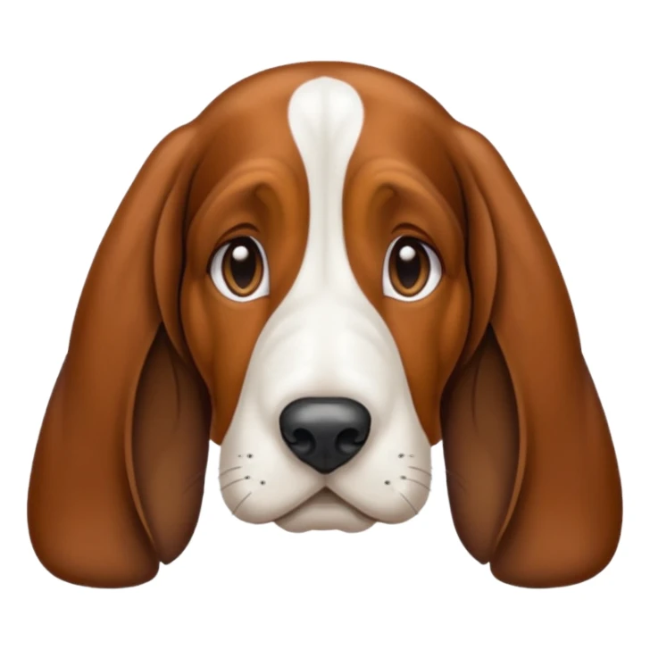 Basset hound sticker