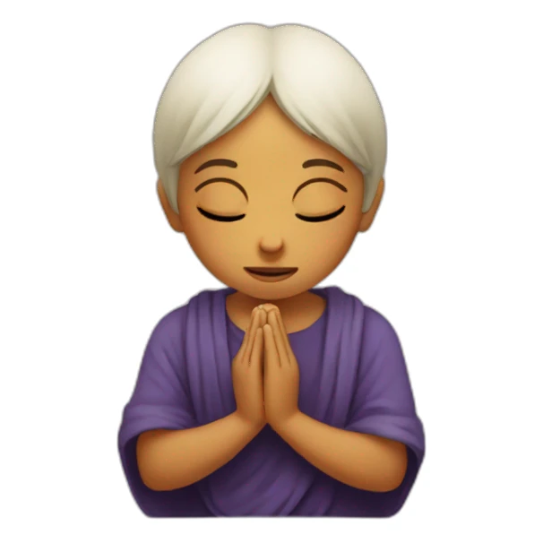 Hasbulla face praying sticker