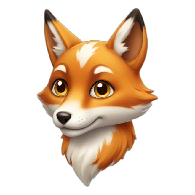 Sweetie fox sticker