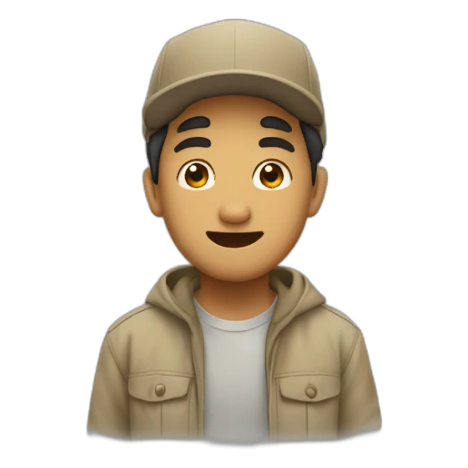 Chino cagando sticker