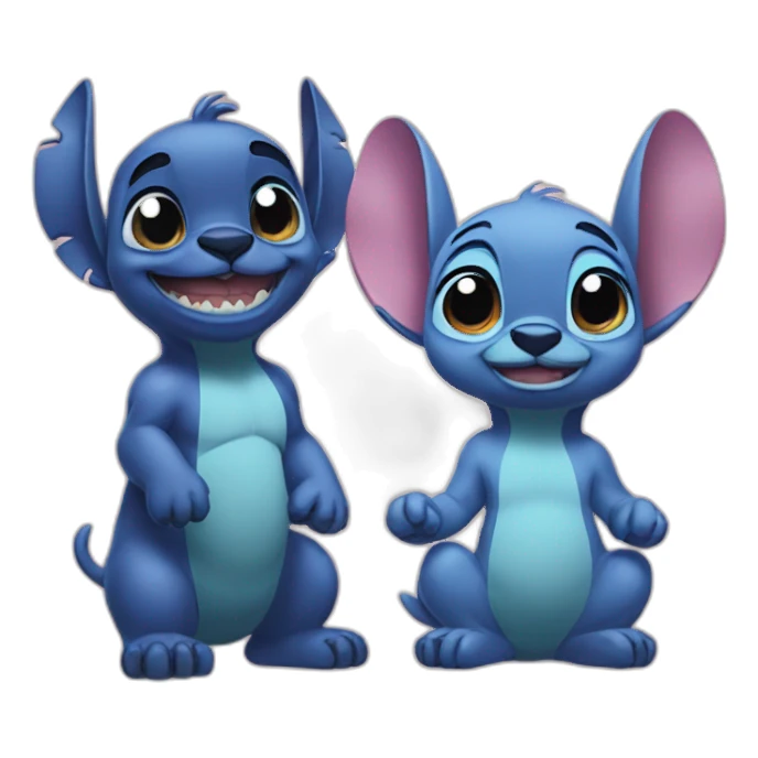 LoLo and stitch sticker