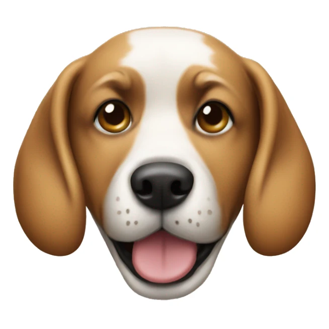 dog with down syndome sticker