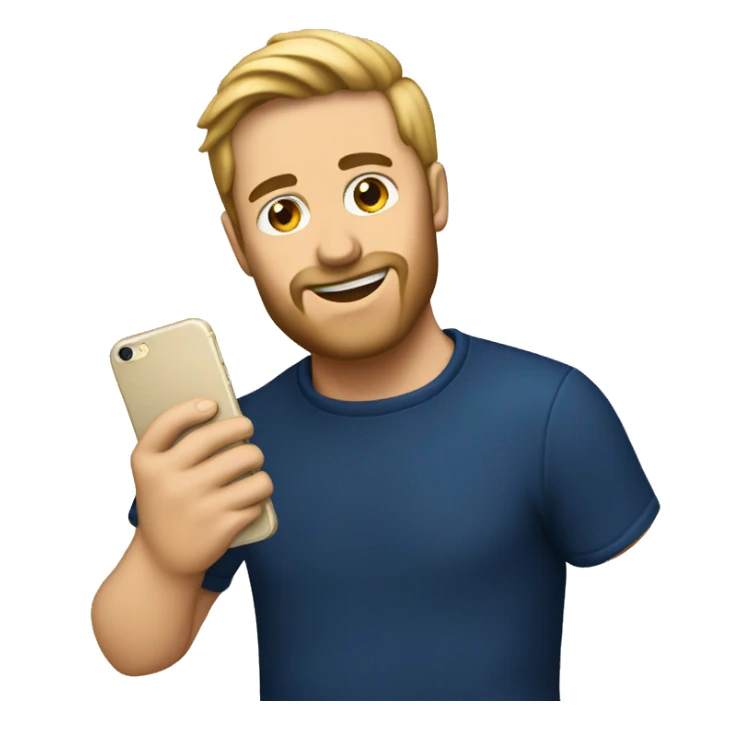 Midnight blue iphone 16 sticker