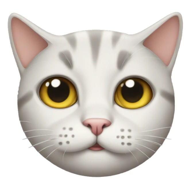 cat rolling eyes sticker
