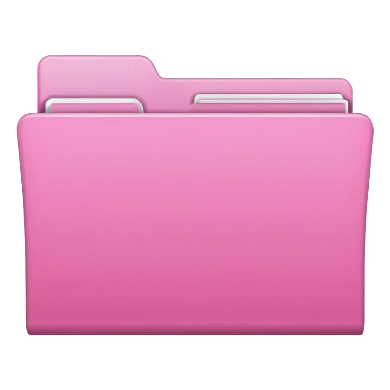 windows 10 folder light giltter pink plain folder without logo sticker
