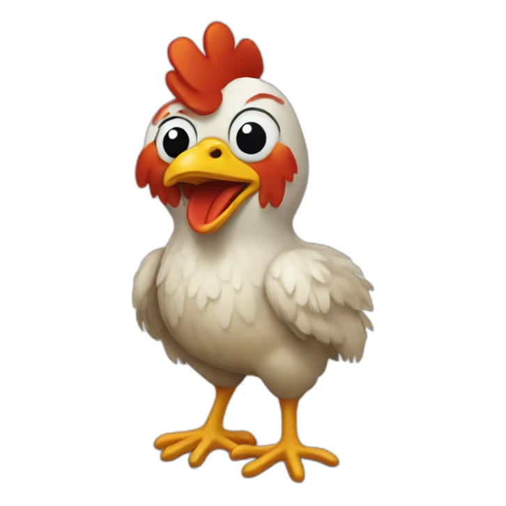 blind chicken sticker