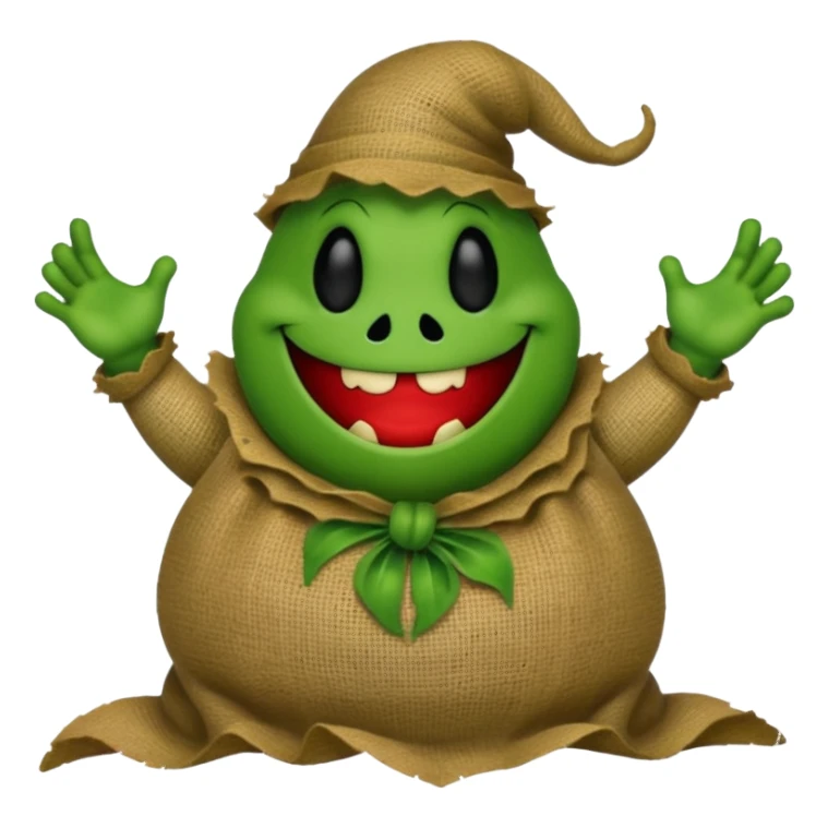 Oogie boogie sticker