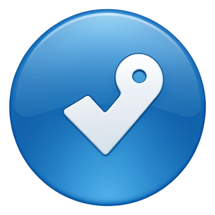 Instagram verification  tick sticker