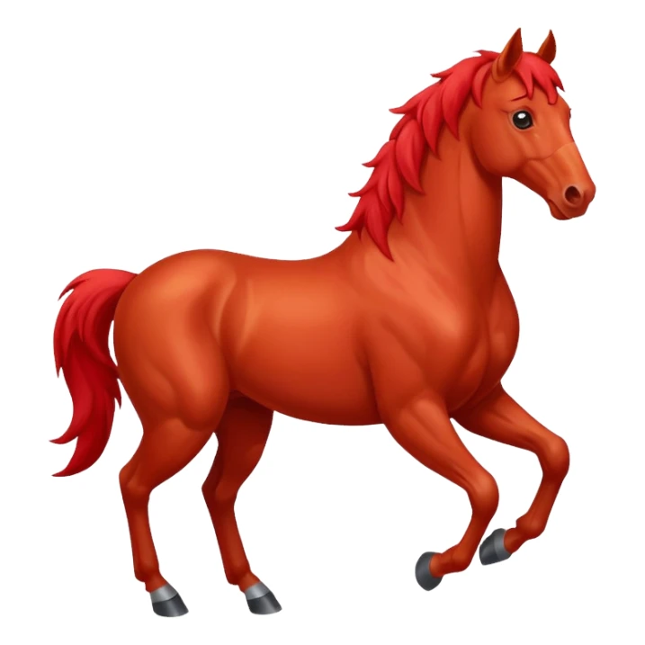 red horse 2026 sticker