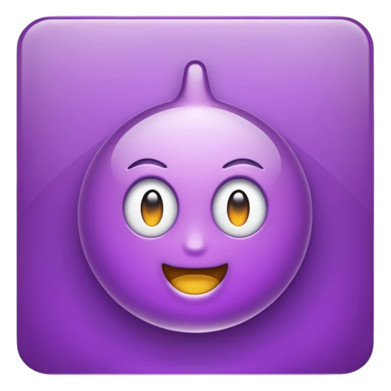 Um raio cor de roxo. sticker