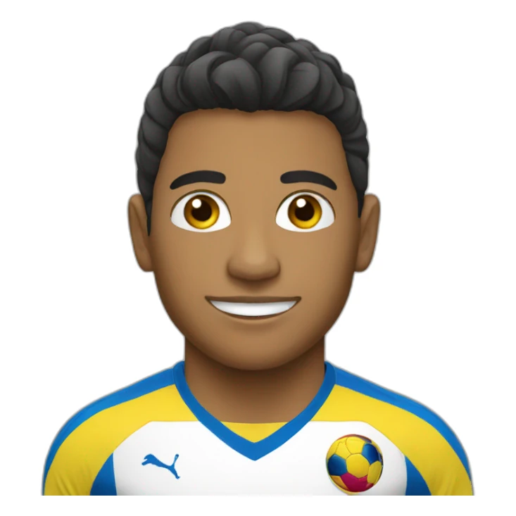 ecuador soccer player sticker
