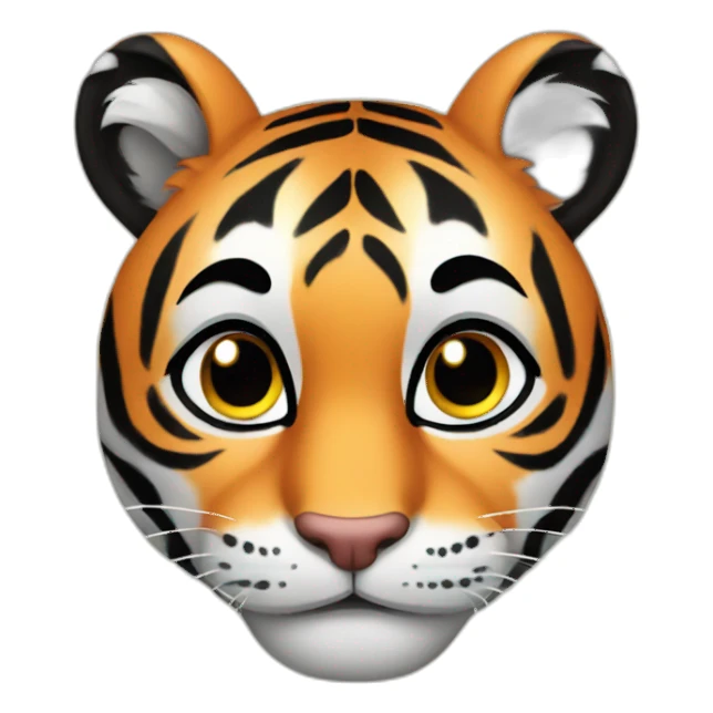 little tiger sticker