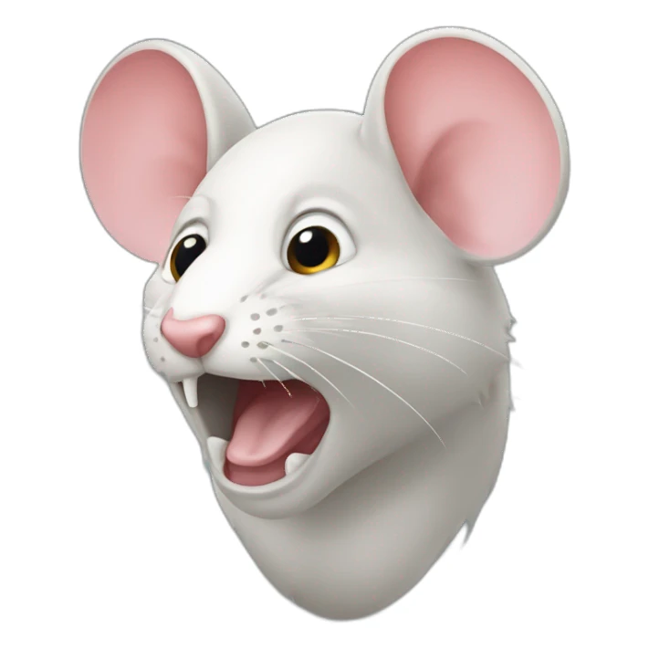 Une souris qui pleure sticker