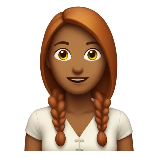 Chestnut woman  sticker