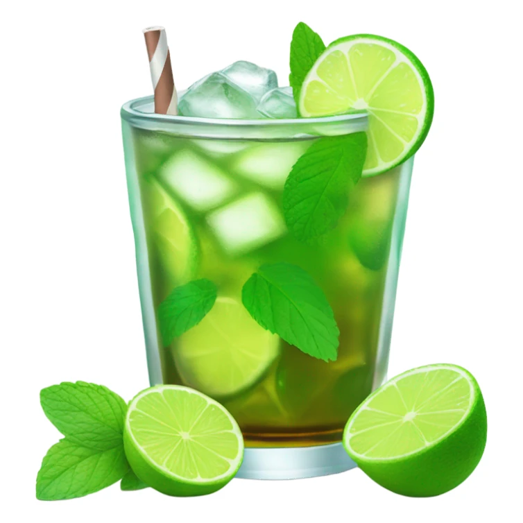 Lime x Matcha x Mint Iced Tea sticker