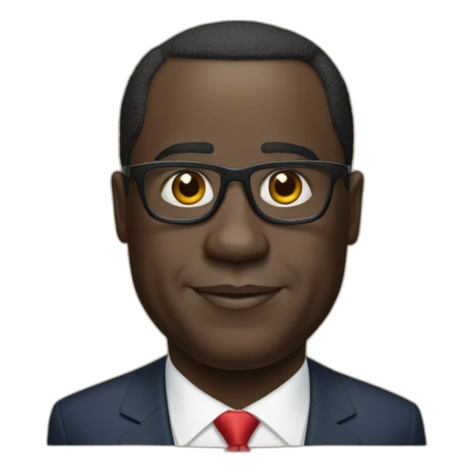 President Macky Sall sticker