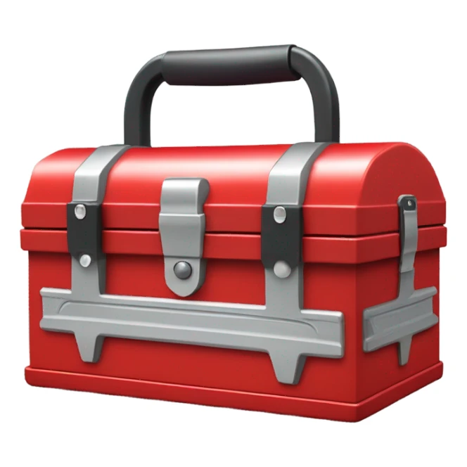 classic red toolbox sticker