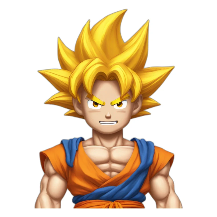 Goku super Saiyan god sticker