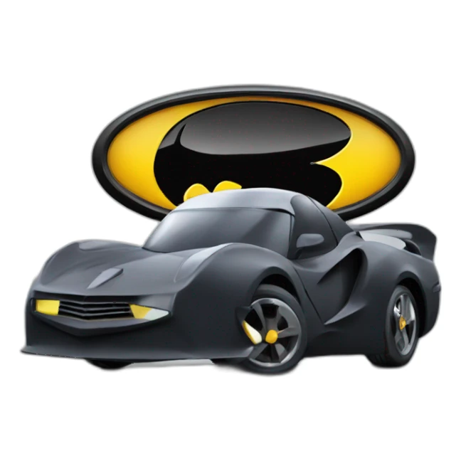 Batman voiture  sticker