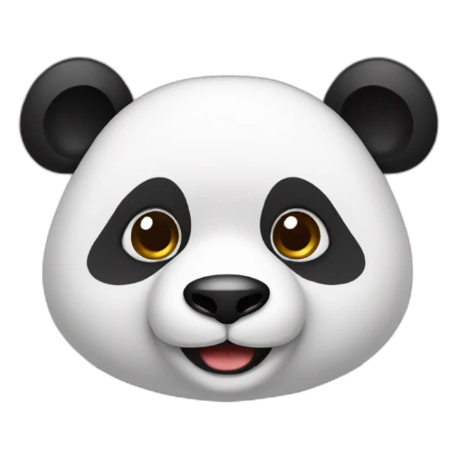 Panda-different color sticker
