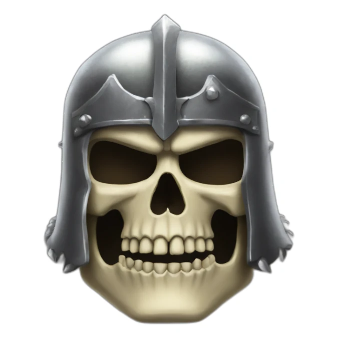 Berserk skull knight sticker