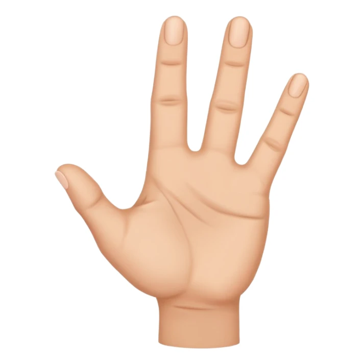 signe JUL avec les doigts sticker