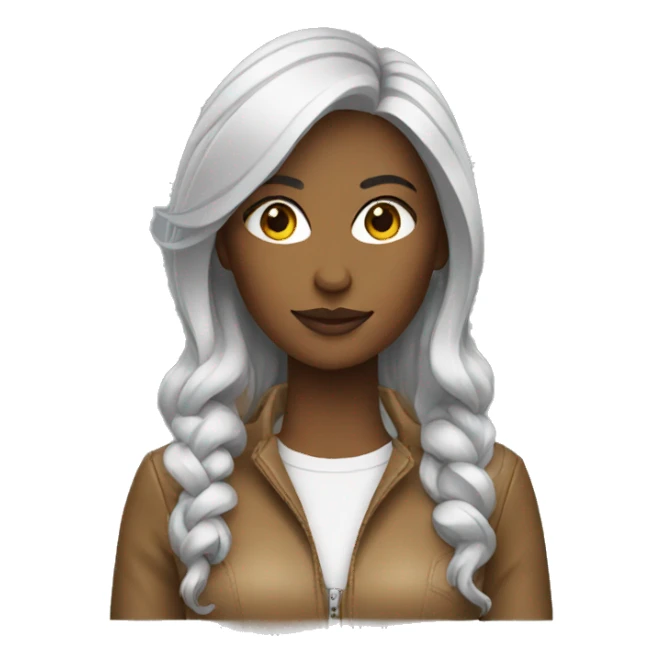 female brand designer sticker