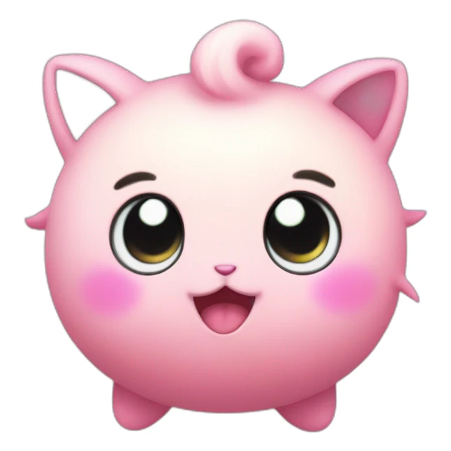 Jiggly Puff sticker