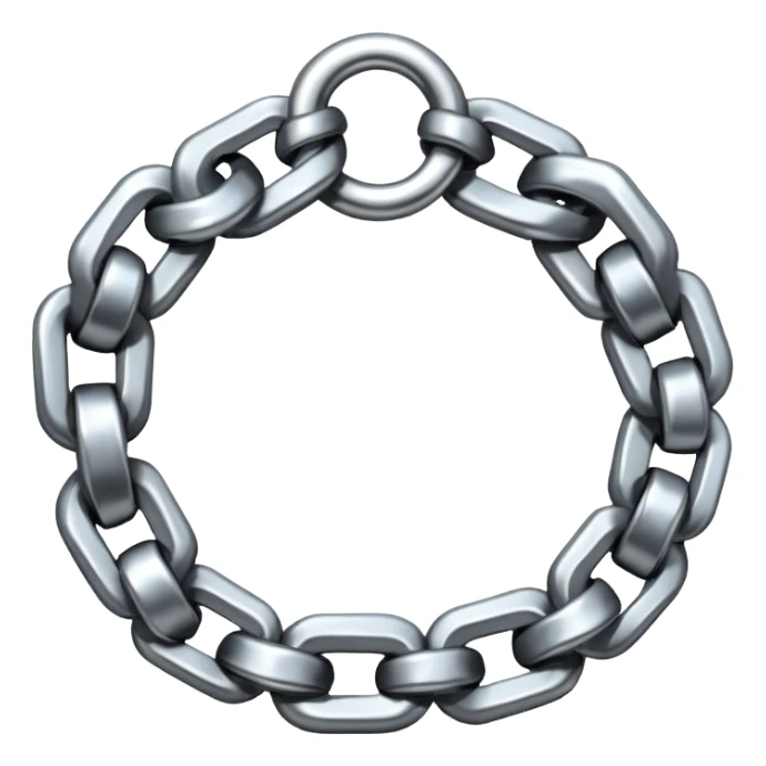 broken chain sticker