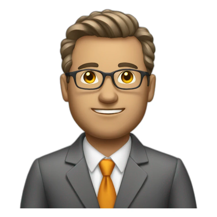 office worker rich sticker